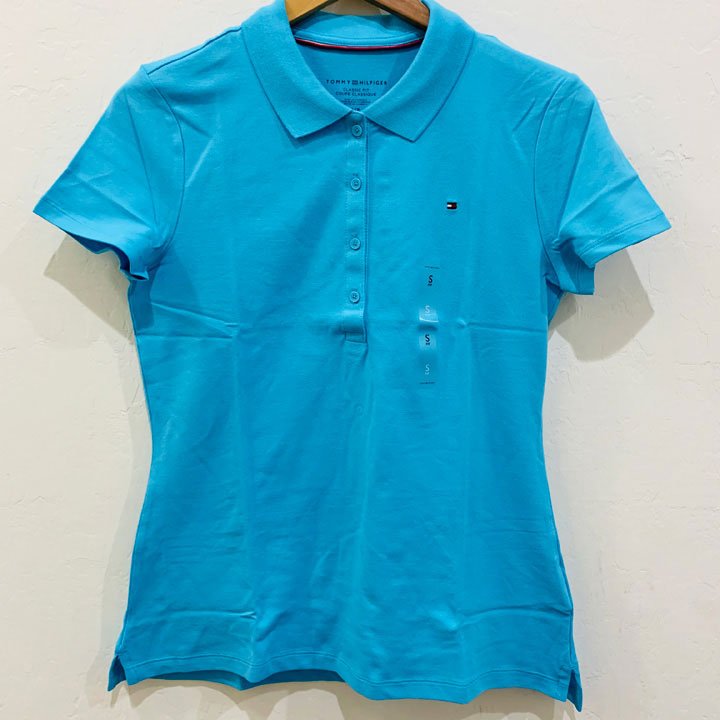 Áo Tommy Hilfiger Regular Fit Stretch Cotton Polo - Blue, Size L