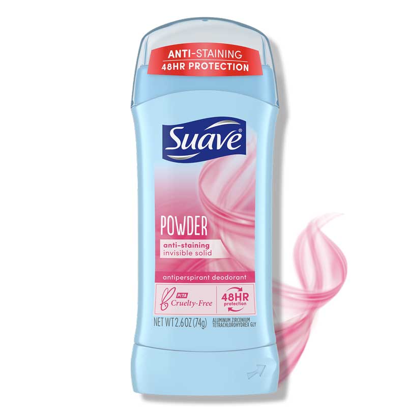 Sáp khử mùi Suave - Powder, 74g