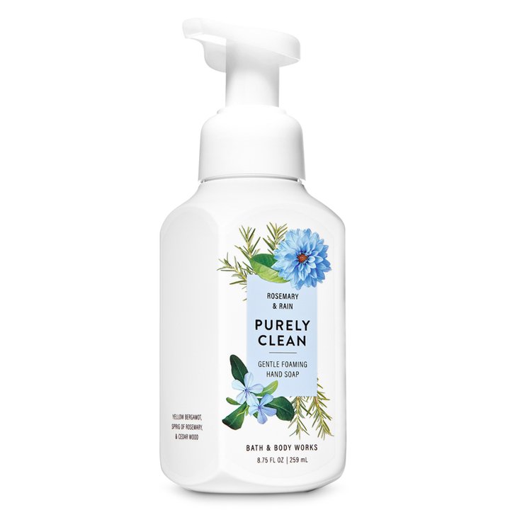 Rửa tay Bath & Body Works Purely Clean - Rosemary & Rain, 259ml