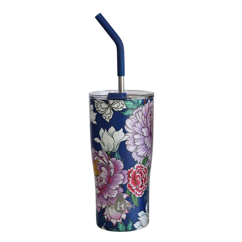 Ly giữ nhiệt Heritage - Navy Floral, 590ml