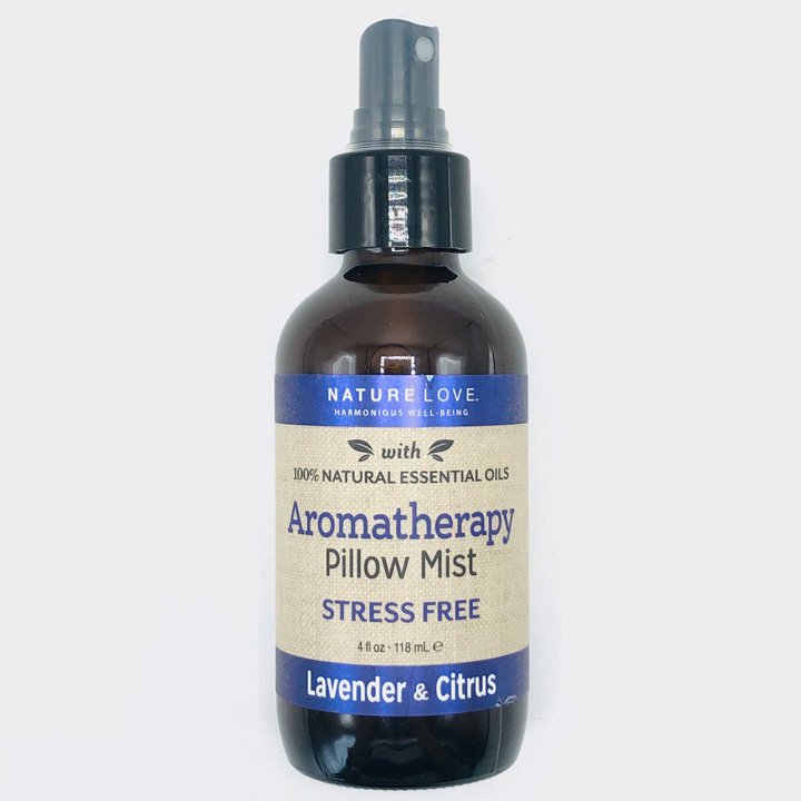 Xịt thơm gối Nature Love Aromatherapy Stress Free - Lavender & Citrus, 118ml