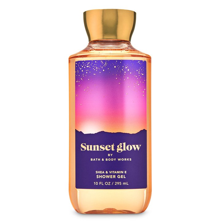 Gel tắm Bath & Body Works Sunset Glow, 295ml