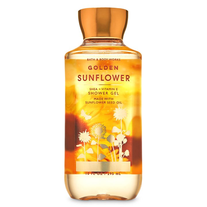 Gel tắm Bath & Body Works Golden Sunflower, 295ml