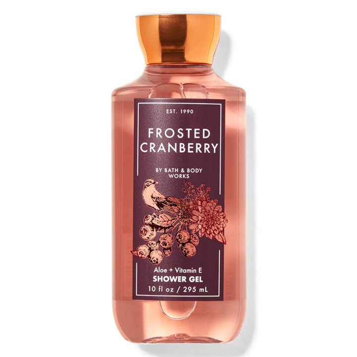 Gel tắm Bath & Body Works Frosted Cranberry, 295ml