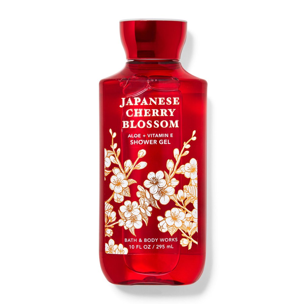 Gel tắm Bath & Body Works Japanese Cherry Blossom, 295ml