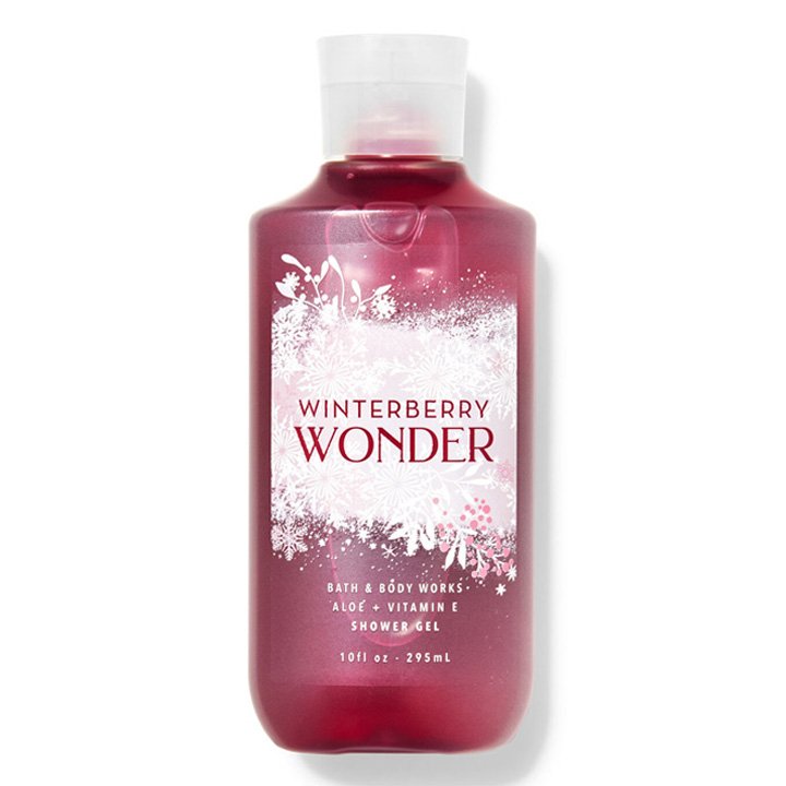 Gel tắm Bath & Body Works Winterberry Wonder, 295ml