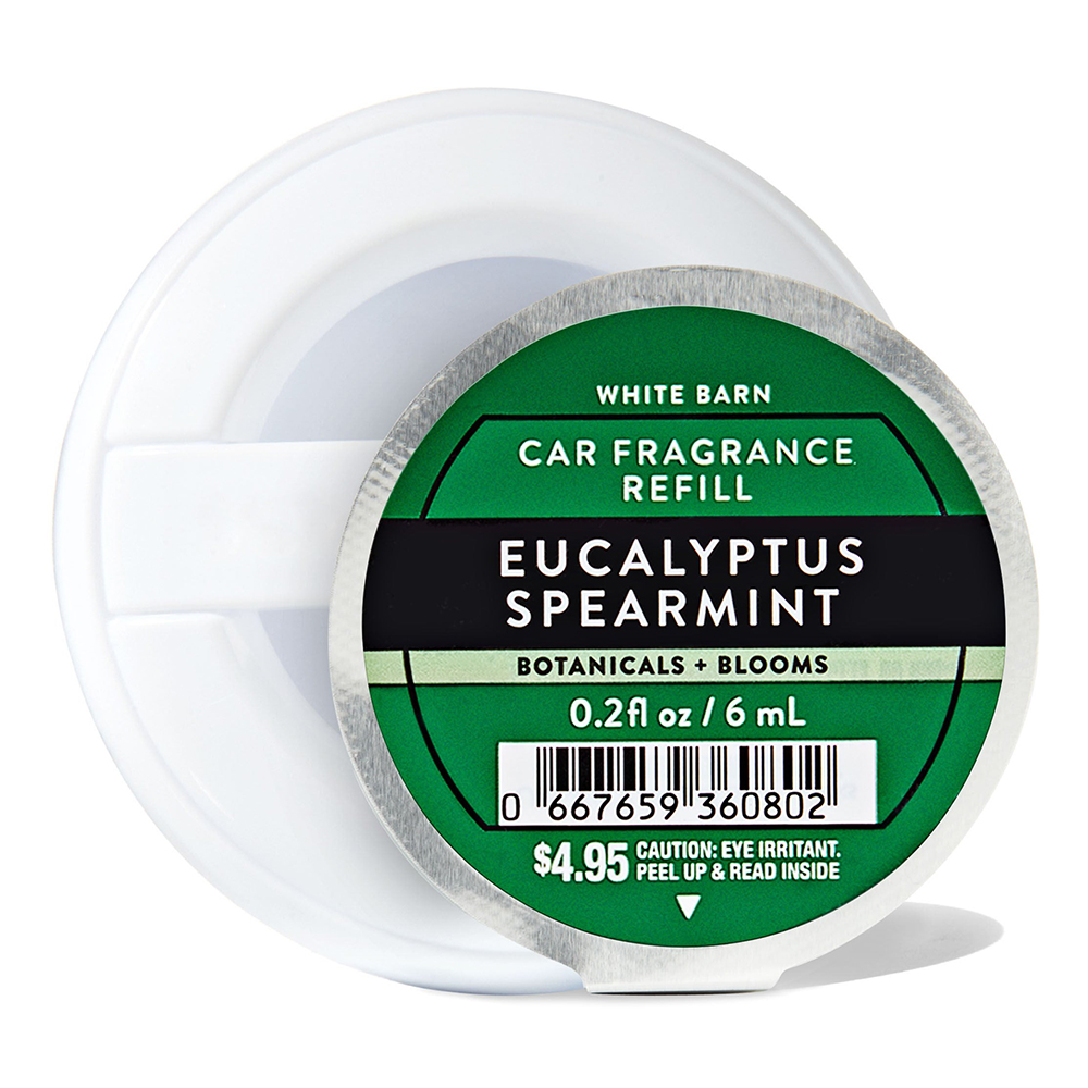 Tinh dầu thơm xe Bath & Body Works Aromatherapy - Stress Relief Eucalyptus Spearmint, 6ml