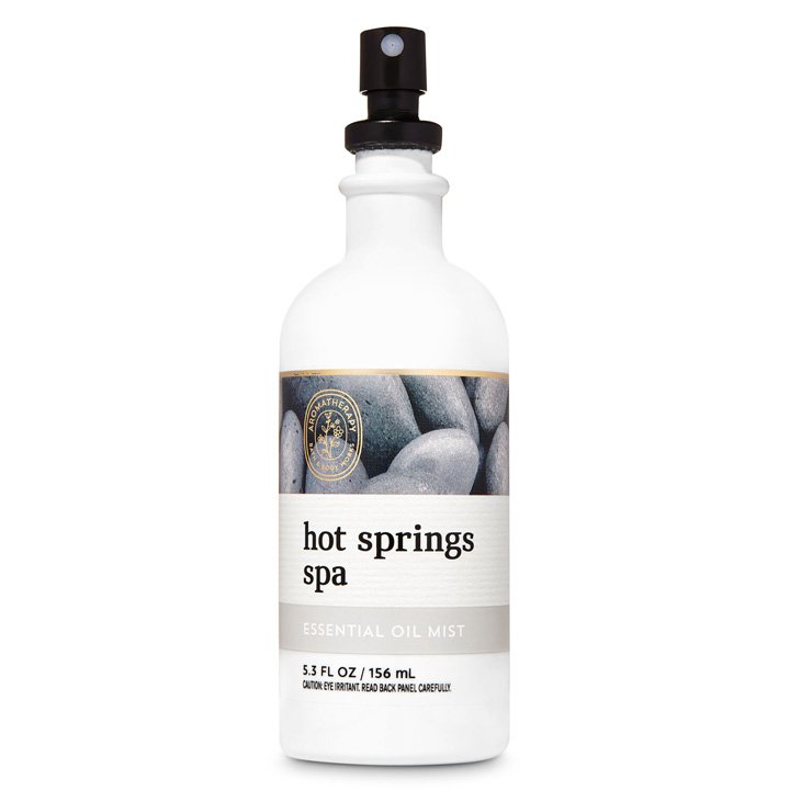 Xịt thơm Bath & Body Works Aromatherapy - Hot Springs Spa, 156ml