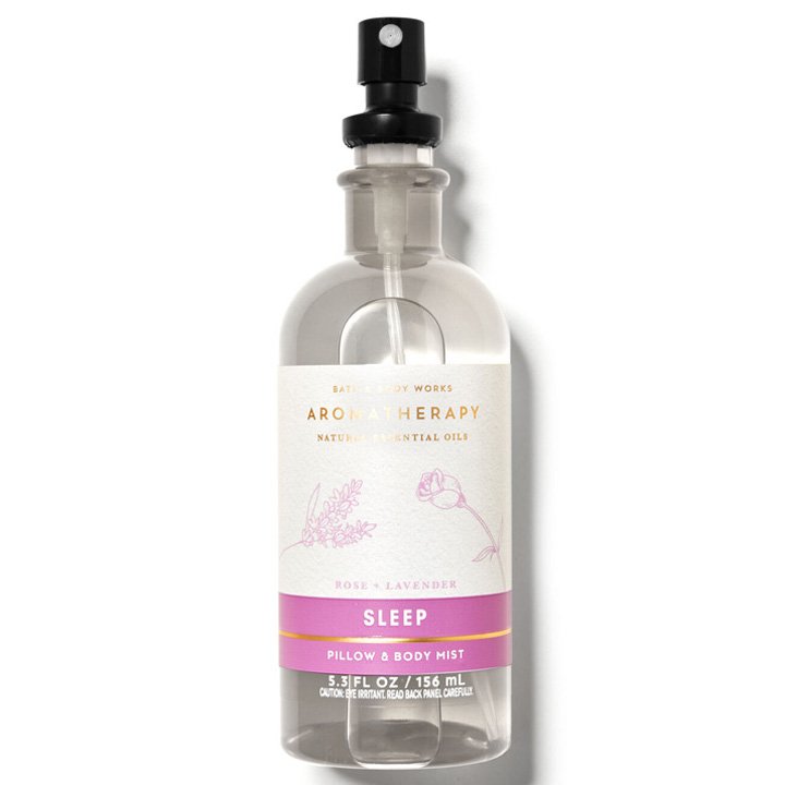 Xịt thơm Bath & Body Works Aromatherapy - Sleep Rose Lavender, 156ml
