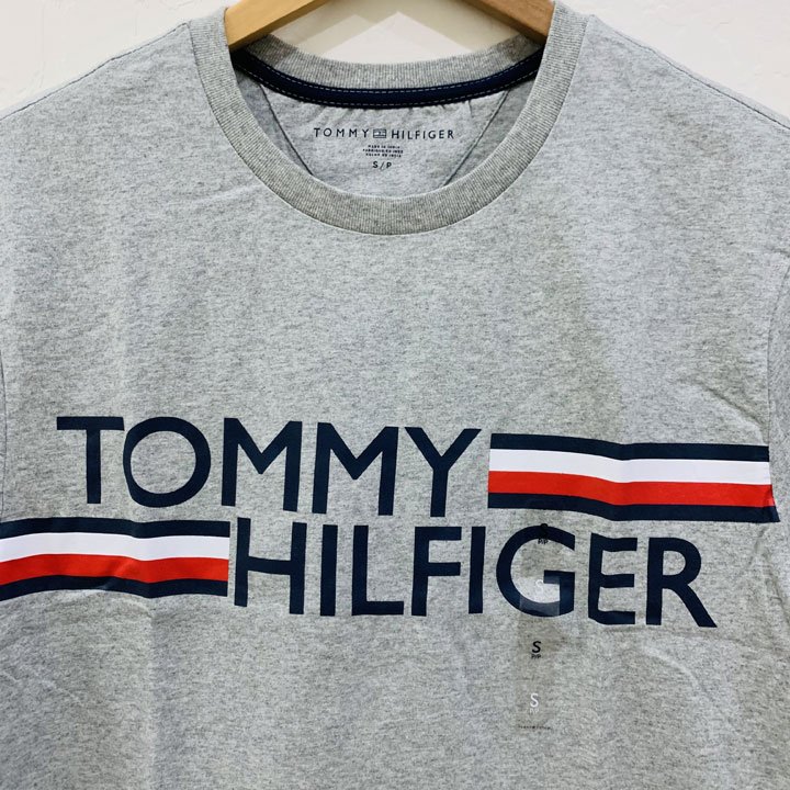 Áo Tommy Hilfiger Essential Logo T-Shirt - Grey Heather, Size S - Shop Mùa  Xuân