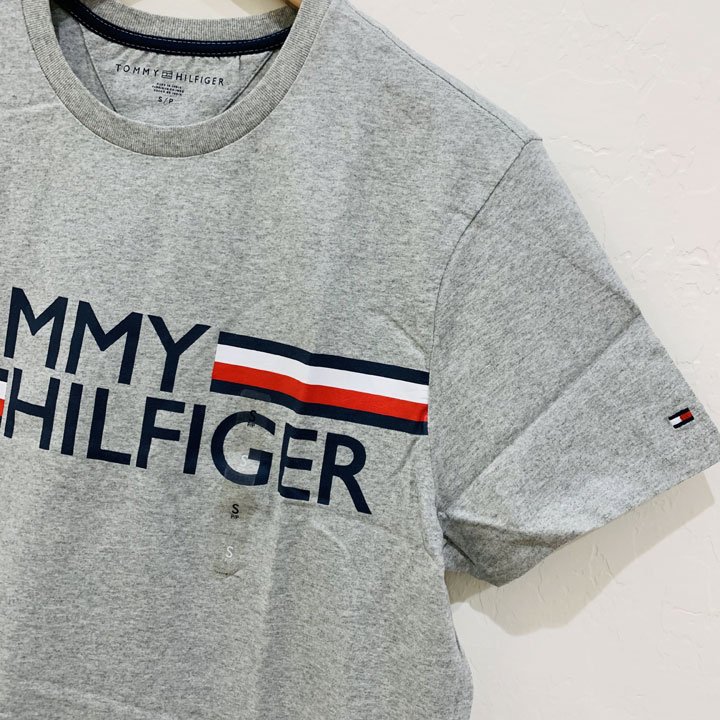 Áo Tommy Hilfiger Essential Logo T-Shirt - Grey Heather, Size S - Shop Mùa  Xuân