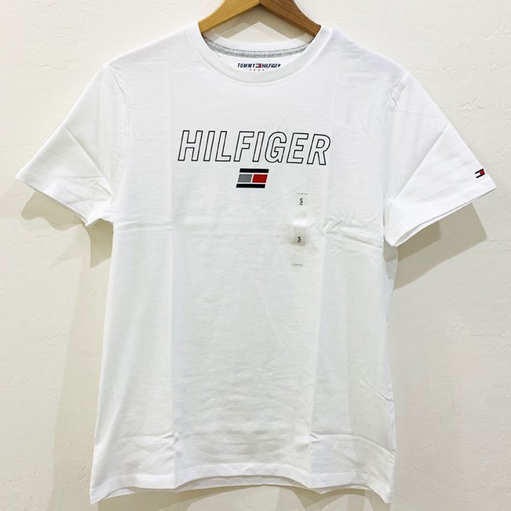 Áo Tommy Hilfiger Sport Logo T-Shirt - White, Size M