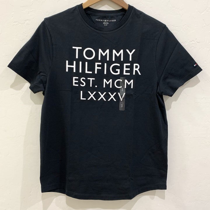Áo Tommy Hilfiger THFlex Stretch Cotton T-Shirt - Black, Size L