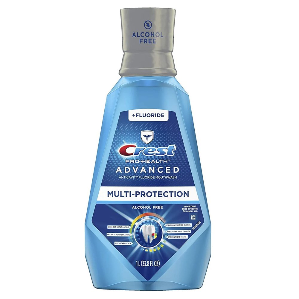 Nước súc miệng Crest Pro-Health Multi Protection - Clean Mint, 1L