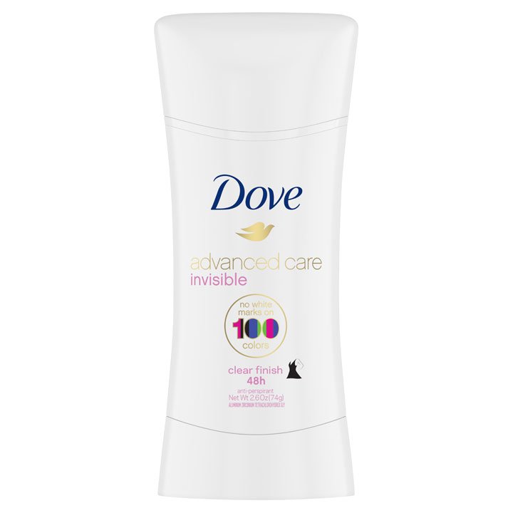 Khử mùi Dove Advanced Care Clear Finish, 74g