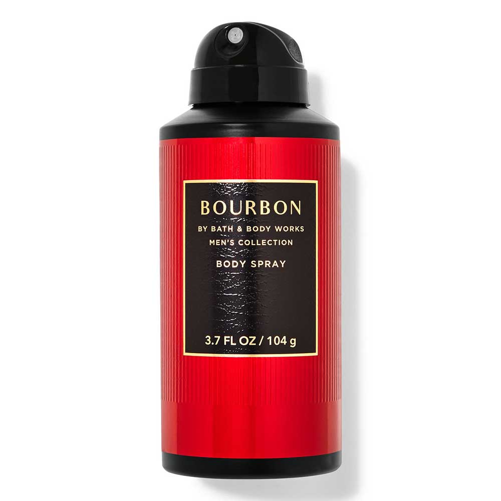 Xịt thơm toàn thân Bath & Body Works Men's Collection - Bourbon, 104g