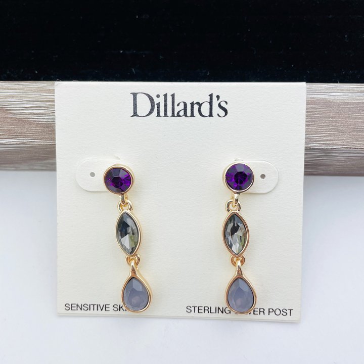 Hoa tai Dillard's Multi Stone Drop