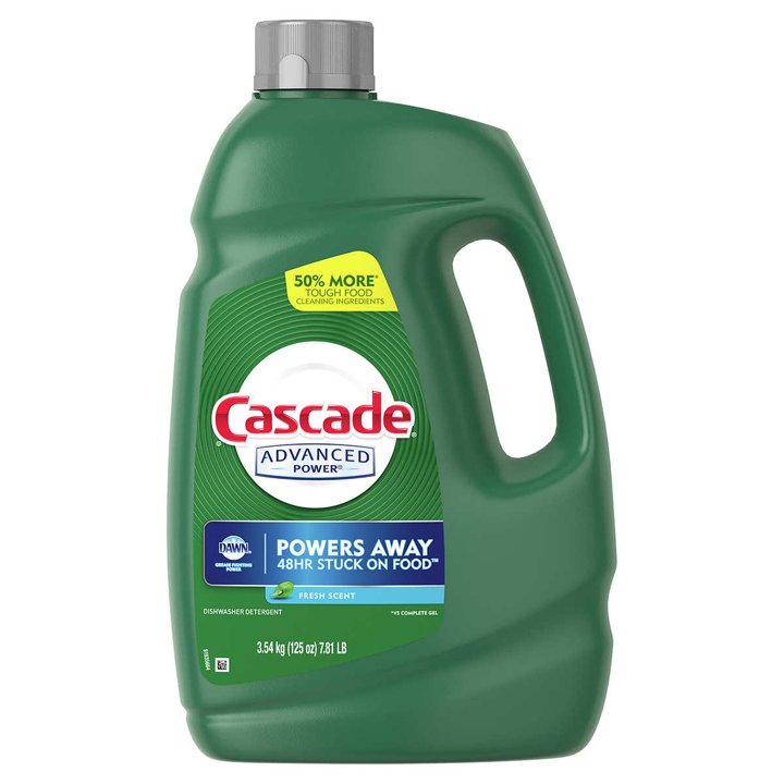 Gel rửa chén Cascade Advanced Power Dishwasher Detergent - Fresh, 3.7L