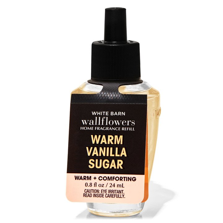 Tinh dầu thơm phòng Bath & Body Works White Barn Warm Vanilla Sugar, 24ml