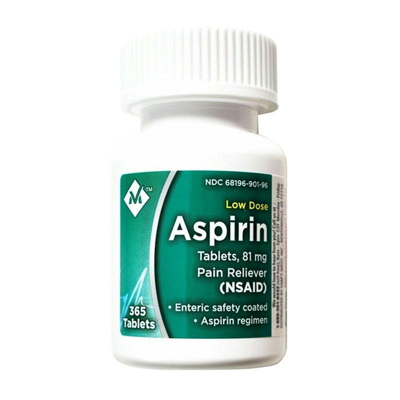 Member's Mark Low Dose Aspirin 81mg, 365 viên