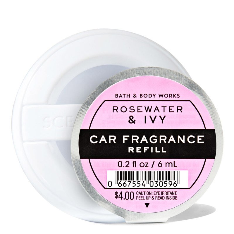 Tinh dầu thơm xe Bath & Body Works - Rose Water & Ivy, 6ml