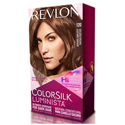Thuốc nhuộm tóc Revlon ColorSilk Luminista Intense, 120 Golden Brown