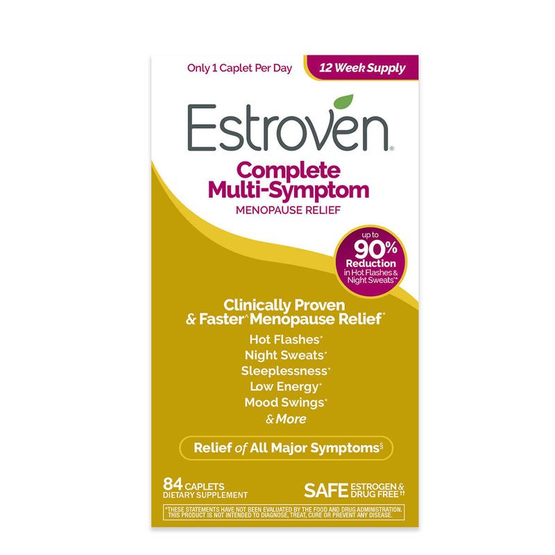 Estroven Complete Multi-Symptom Menopause Relief, 84 viên