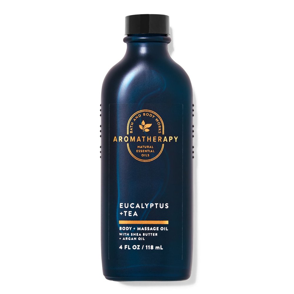 Dầu dưỡng da Bath & Body Works Aromatherapy - Eucalyptus + Tea, 118ml