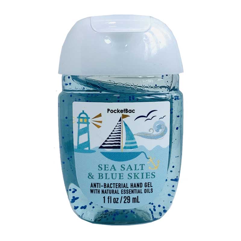 Gel rửa tay Bath & Body Works - Sea Salt & Blue Skies, 29ml
