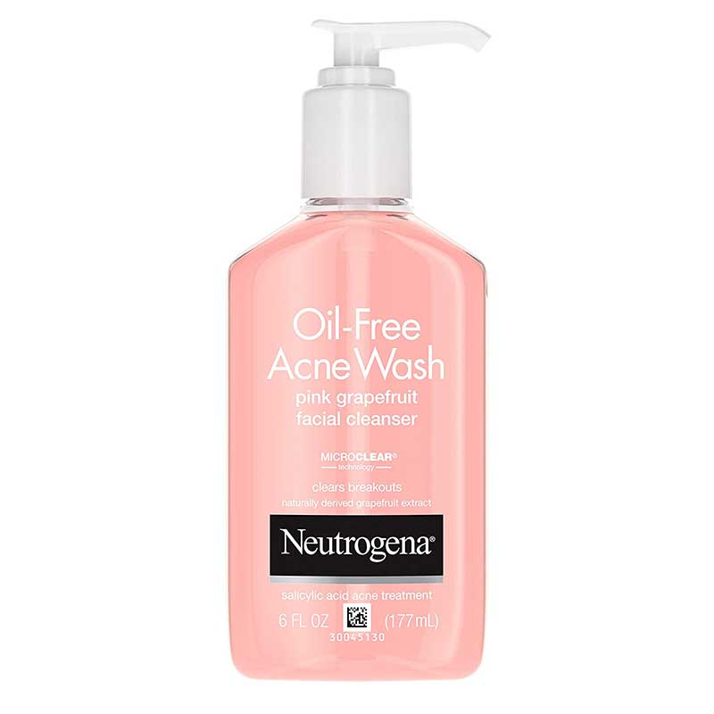 Rửa mặt Neutrogena Oil-Free Acne Pink Grapefruit, 177ml