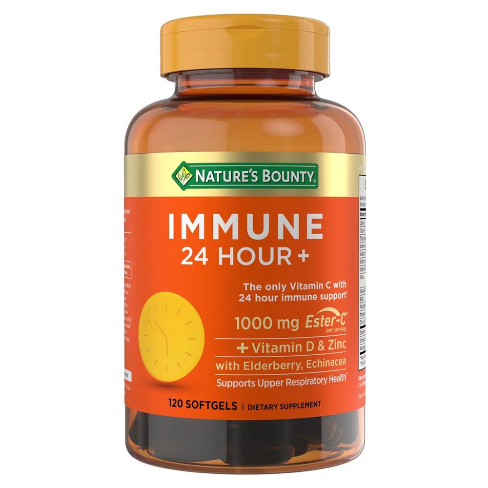 Nature's Bounty Immune 24 Hour+, 120 viên