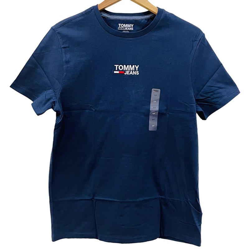 Áo Tommy Jeans Logo T-Shirt - Navy, Size L
