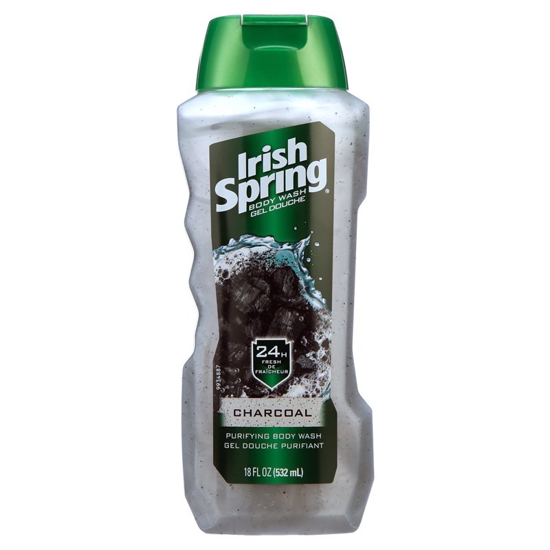 Gel tắm Irish Spring Charcoal Purifying Body Wash, 532ml