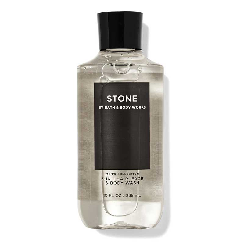 Gel tắm + gội + rửa mặt Bath & Body Works 3in1 Men's Collection - Stone, 295ml