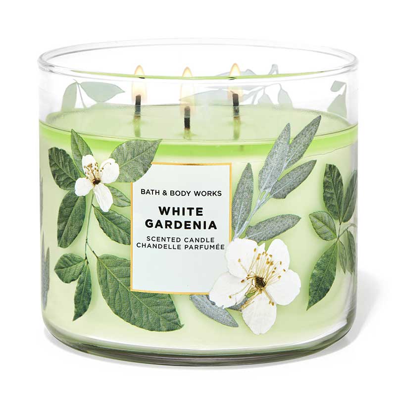 Nến thơm Bath & Body Works White Gardenia, 411g