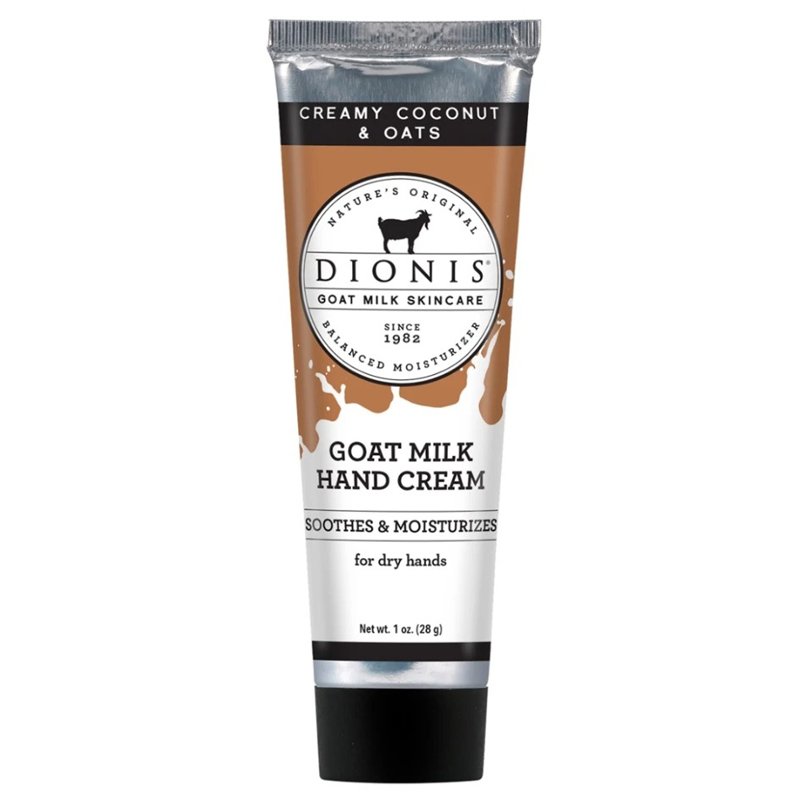 Dưỡng da tay Dionis Goat Milk Hand Cream - Creamy Coconut & Oats, 28g