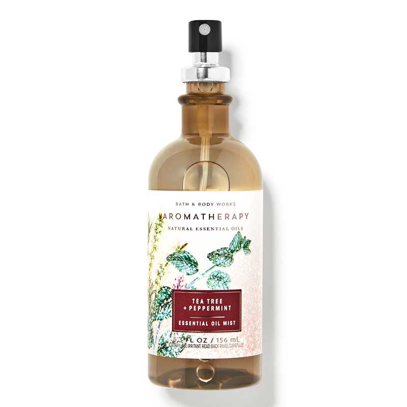 Xịt thơm Bath & Body Works Aromatherapy - Tea Tree + Peppermint, 156ml