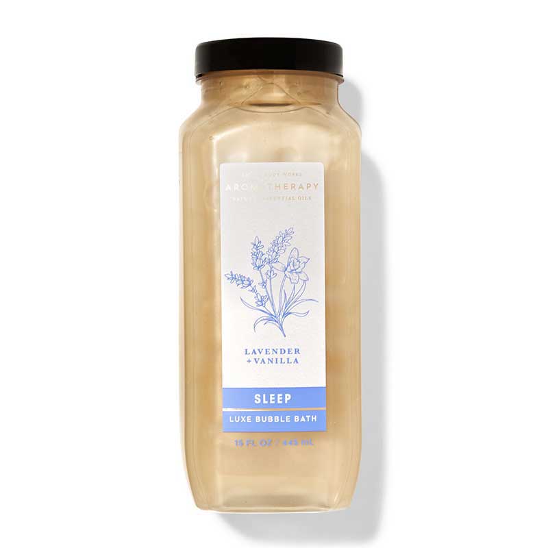 Gel tắm bồn Bath & Body Works Aromatherapy - Sleep Lavender + Vanilla, 445ml