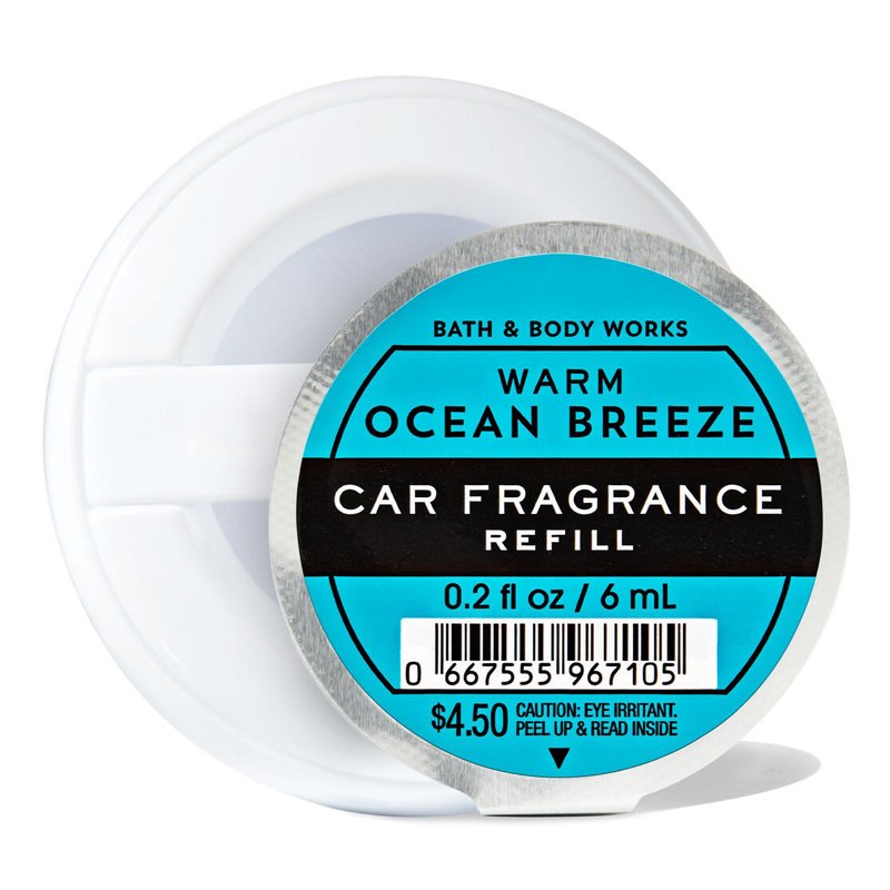 Tinh dầu thơm xe Bath & Body Works - Warm Ocean Breeze, 6ml