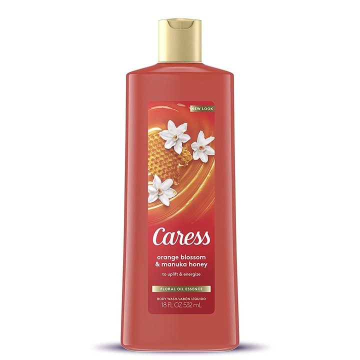 Gel tắm Caress Orange Blossom & Manuka Honey, 532ml