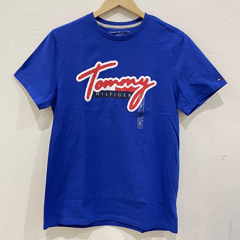 Áo Tommy Jeans Signature Essential Flag Logo T-Shirt - Dark Blue, Size S