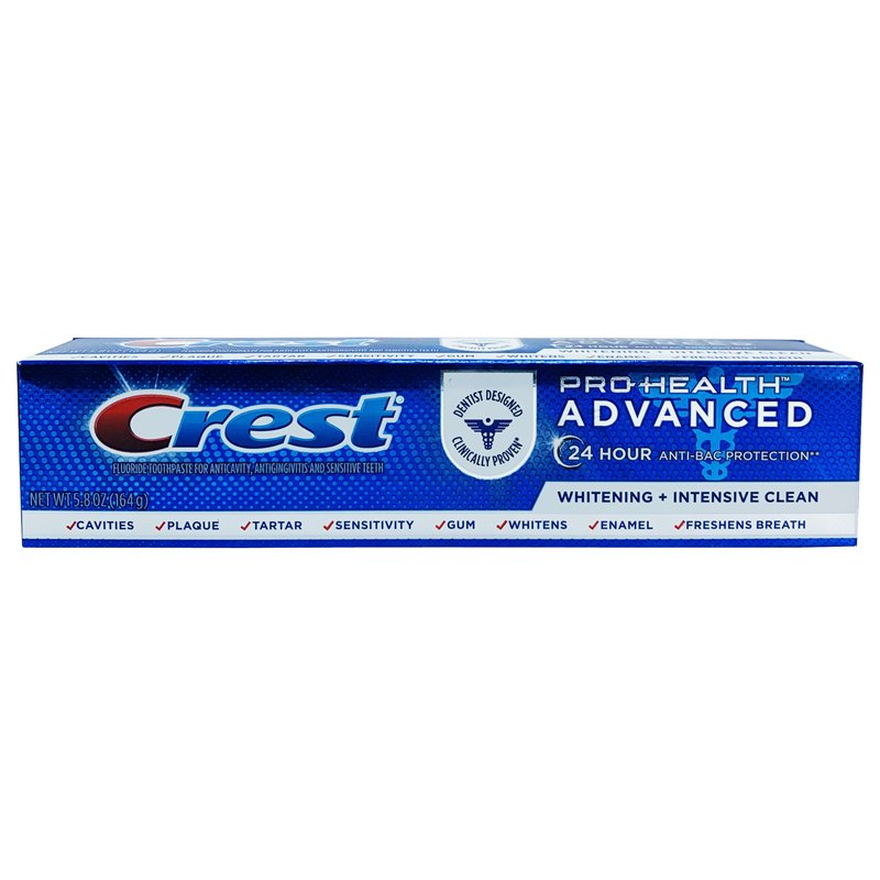 Kem đánh răng Crest Pro-Health Advanced Whitening, 164g