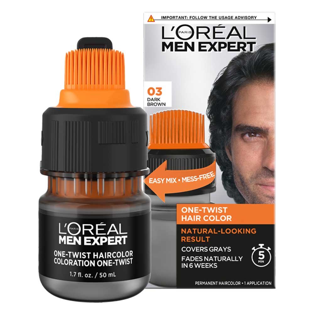 Thuốc nhuộm tóc L'Oréal Men Expert, 03 Dark Brown