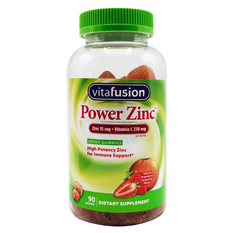 Vitafusion Power Zinc, 90 viên dẻo