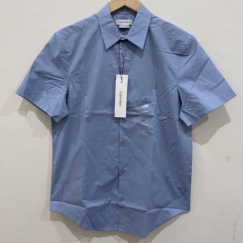 Áo Calvin Klein Short Sleeve Shirt - Blue, Size M