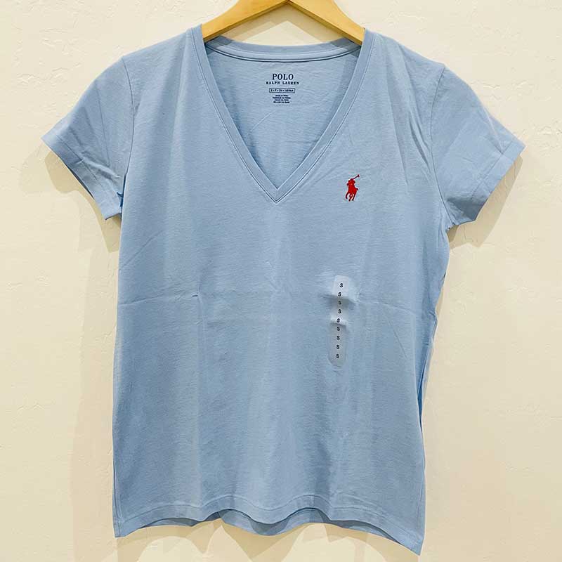Áo Polo Ralph Lauren V-neck T-Shirt - Blue, Size S