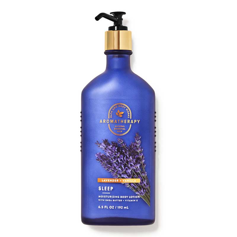 Lotion dưỡng da Bath & Body Works Aromatherapy - Sleep Lavender + Vanilla, 192ml