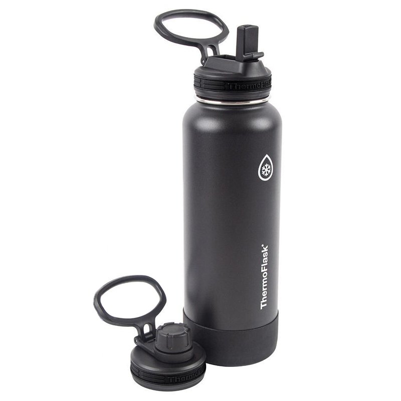 Bình giữ nhiệt Thermoflask Stainless Steel - Black, 1.2L
