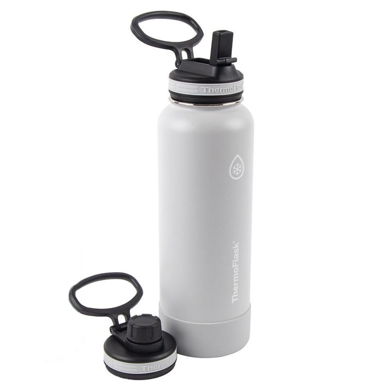 Bình giữ nhiệt Thermoflask Stainless Steel - Grey, 1.2L