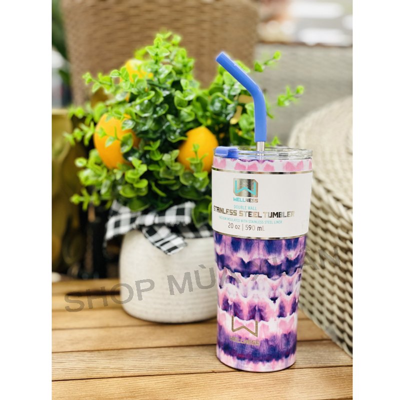 Ly giữ nhiệt Wellness Double Wall Stainless Steel Tumbler - Violet, 590ml